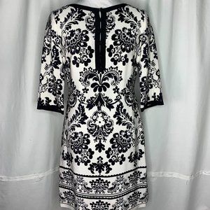 Neiman Marcus Exclusive 100% Silk Long Sleeve Dress